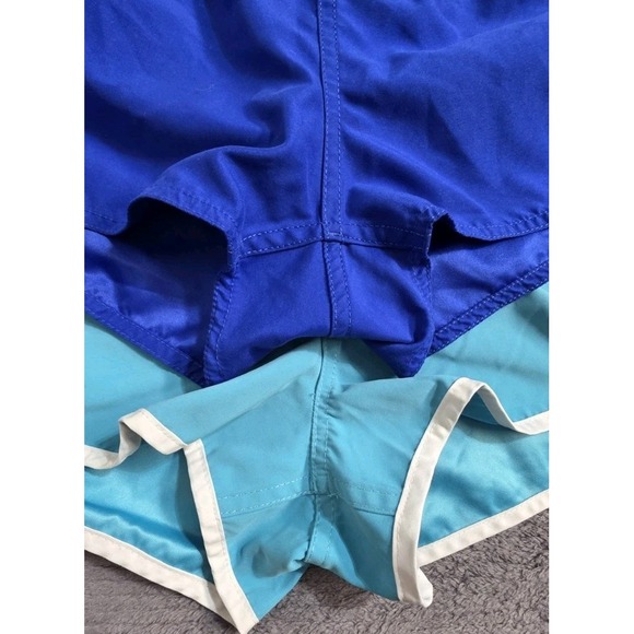 Volcom Roxy Boardshorts‎ Beach Surf Blue  Low Rise Swim Womams Sz 3/M Y2K - Picture 11 of 11